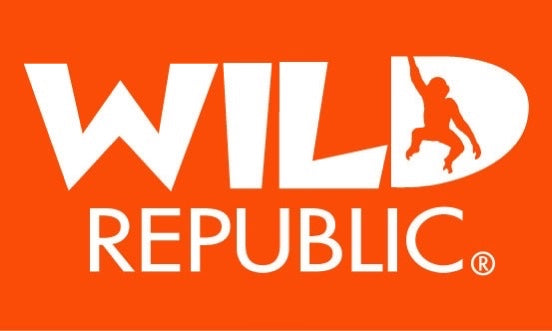 Marken Logo Wild Republic Badeenten Quietscheenten