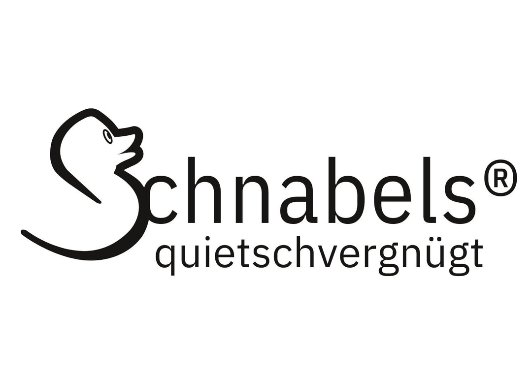 Marke Logo Schnabels Badeenten Quietscheenten