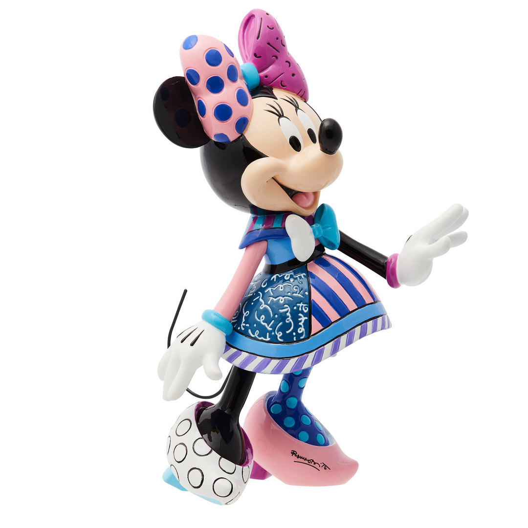 Disney Minnie Mouse Blau Pink Pop Art Figur Britto 6015550 Enesco