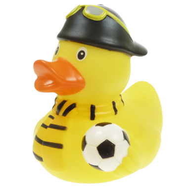 Fan Dortmund Fussball Badeente Quietscheente Factotum  Entengalerie