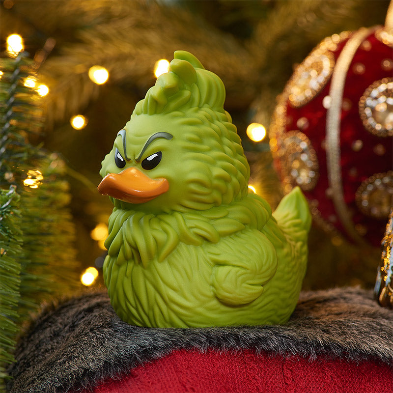 Der Grinch Weihnachten Deko Ente Badeente Sammlerstück TUBBZ