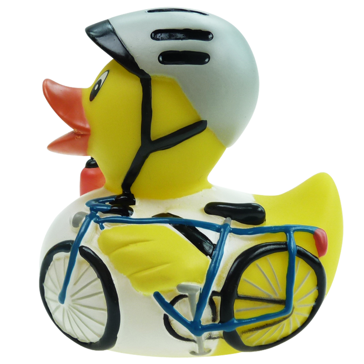 Fahrrad Rad Fahren Ente Badeente Quietscheente Factotum