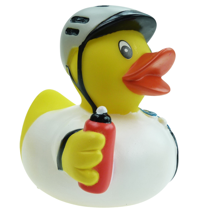 Fahrrad Rad Fahren Ente Badeente Quietscheente Factotum