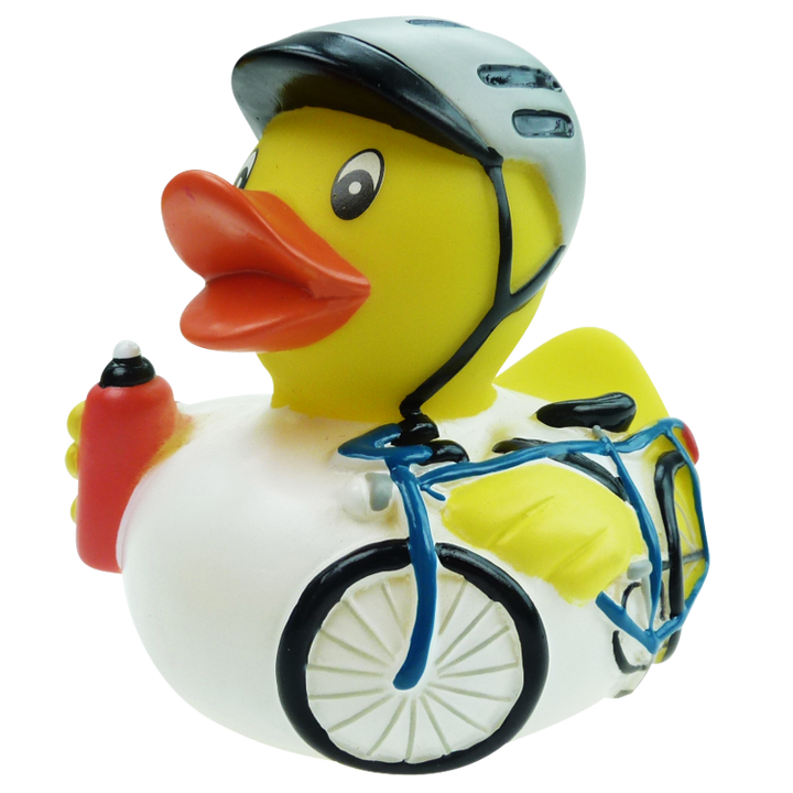 Fahrrad Rad Fahren Ente Badeente Quietscheente Factotum