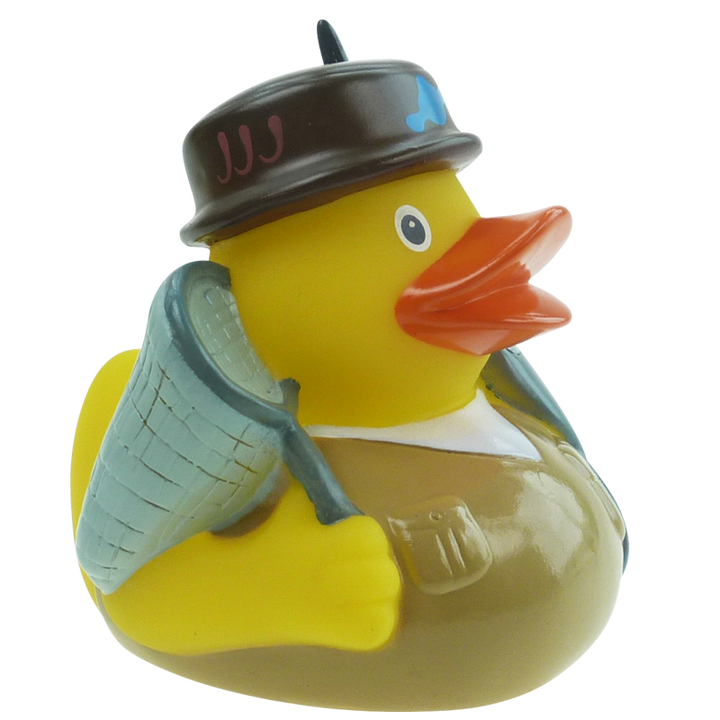 Angeln Angelsport Ente Badeente Quietscheente Factotum