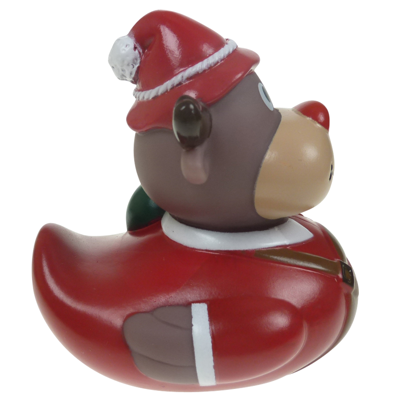 Rentier Tracht Weihnachten Ente Badeente Quietscheente Factotum