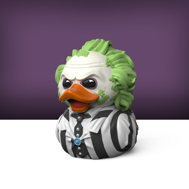 Mini Beetlejuice Cosplay Ente Badeente Sammelfigur TUBBZ