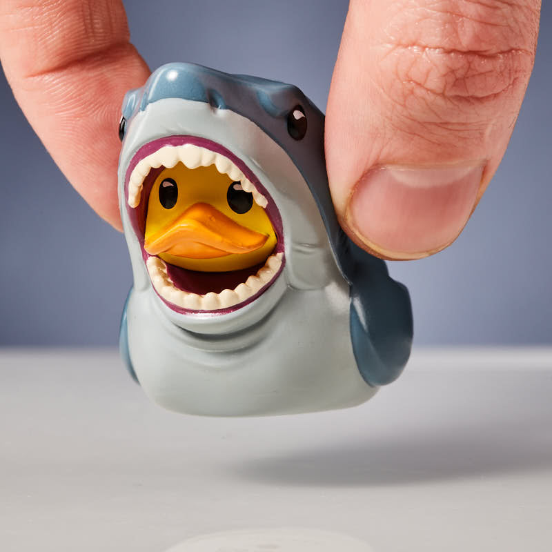 Mini Der Weisse Hai Jaws Bruce Badeente Sammelfigur TUBBZ