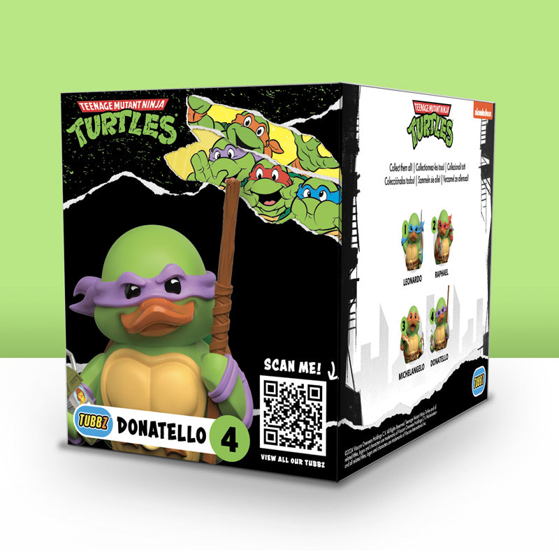 Teenage Mutant Ninja Turtles Donatello Badeente Sammelfigur TUBBZ