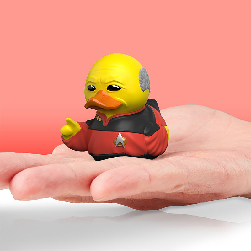 Mini Star Trek Jean-Luc Picard Ente Badeente Sammelfigur TUBBZ