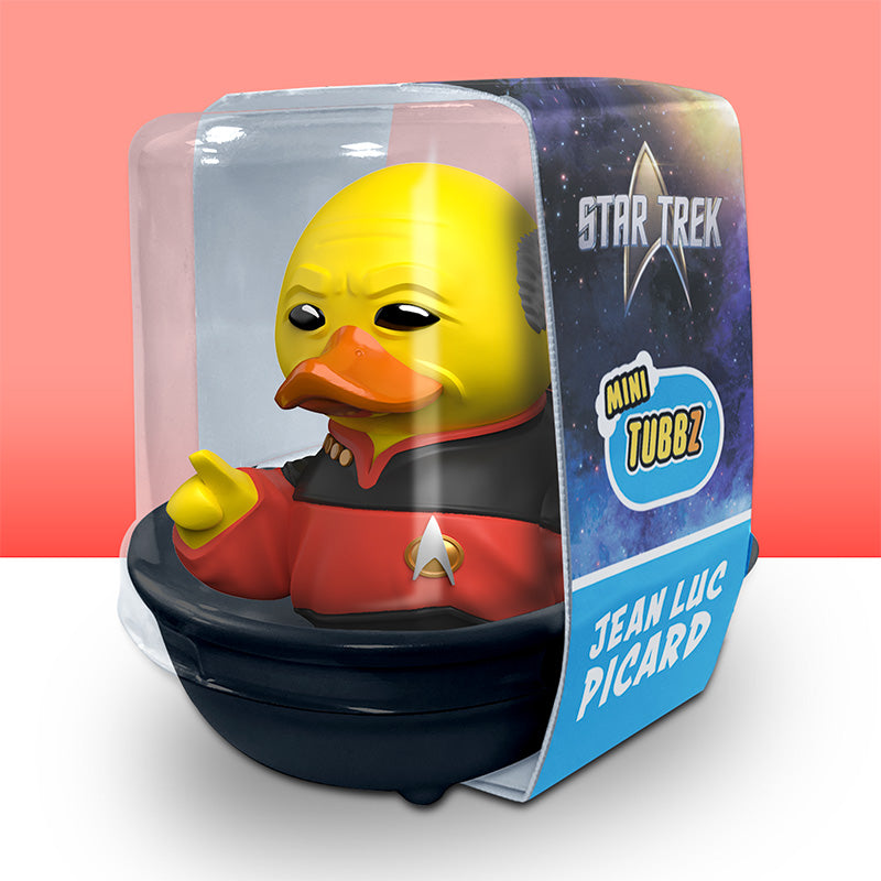 Mini Star Trek Jean-Luc Picard Ente Badeente Sammelfigur TUBBZ