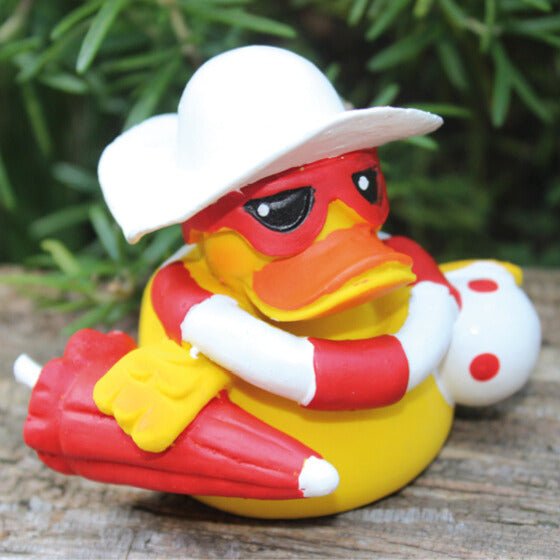Strand Urlaub Duck Quietscheente Badeente Naturkautschuk Lanco