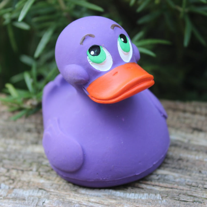 Lila Duck Quietscheente Badeente Lanco