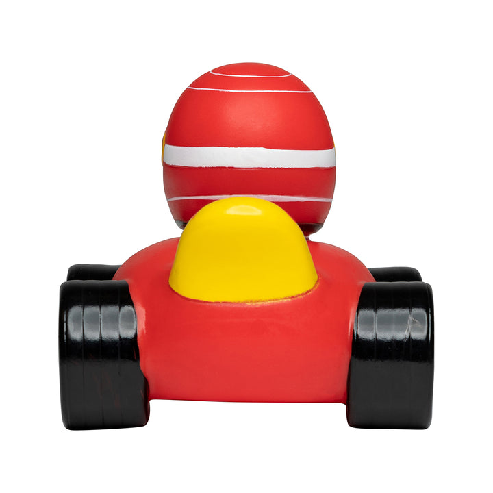 Rennauto Rot Race Motorsport Ente Badeente Quietscheente Schnabels