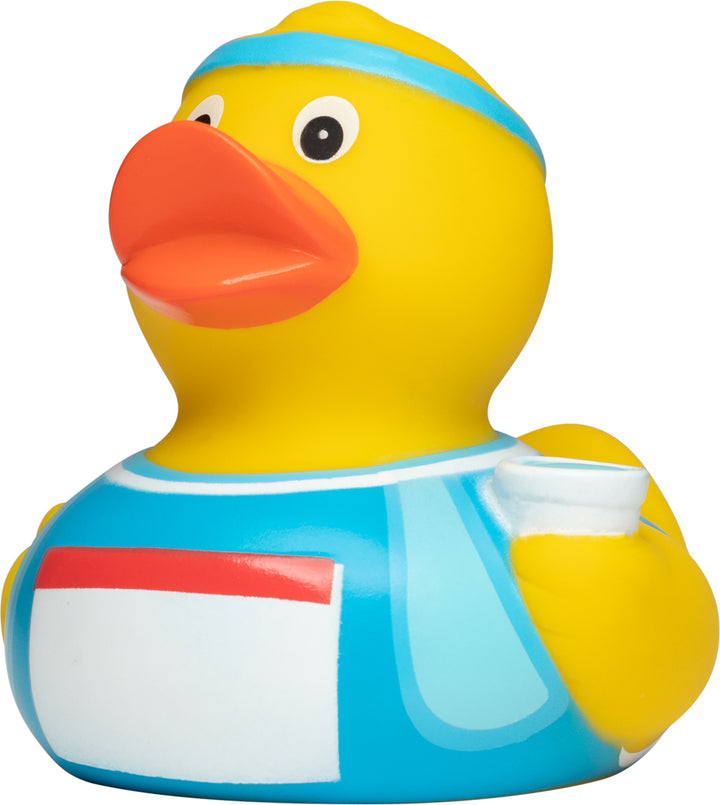 Marathon Laufsport Ente Badeente Quietscheente Schnabels