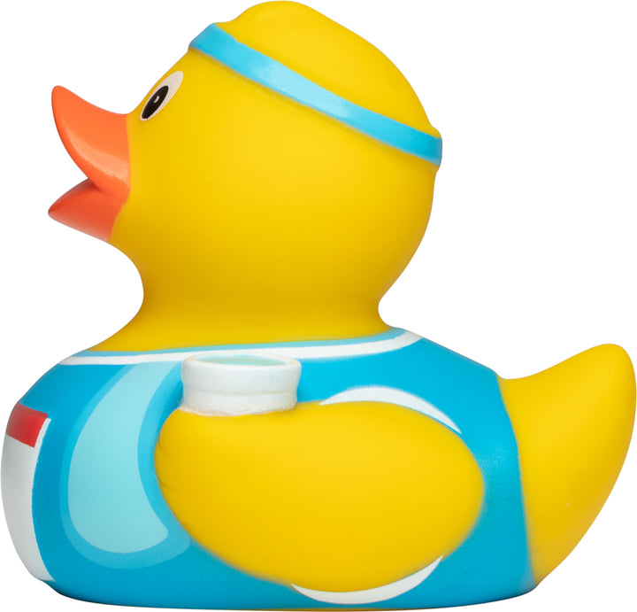 Marathon Laufsport Ente Badeente Quietscheente Schnabels