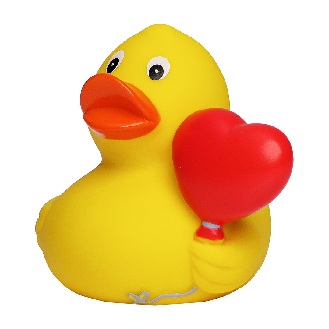 Herz Ballon Liebe Ente Badeente Quietscheente Schnabels