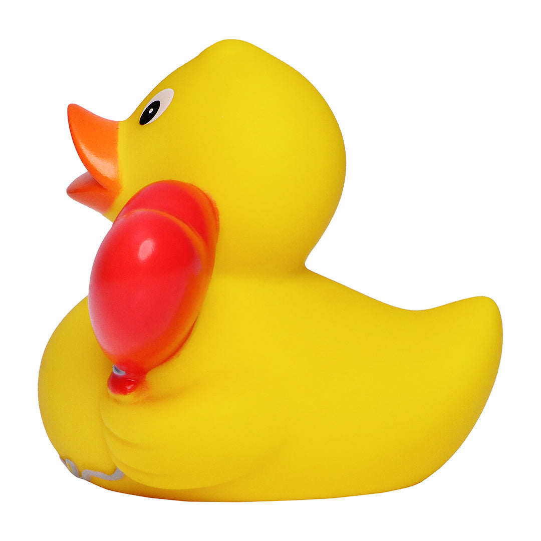 Herz Ballon Liebe Ente Badeente Quietscheente Schnabels