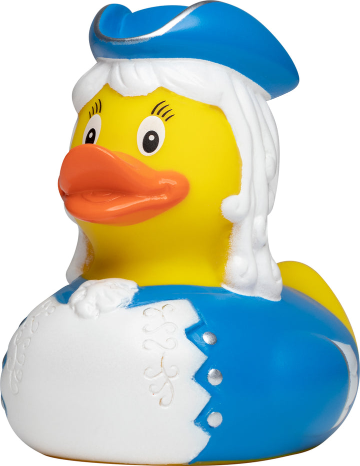 Funkenmariechen Karneval Badeente Quietscheente Blau Schnabels