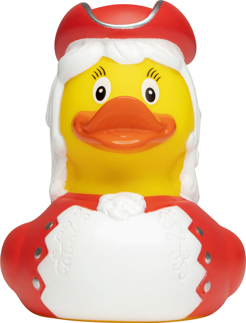 Funkenmariechen Karneval Badeente Quietscheente Rot Schnabels