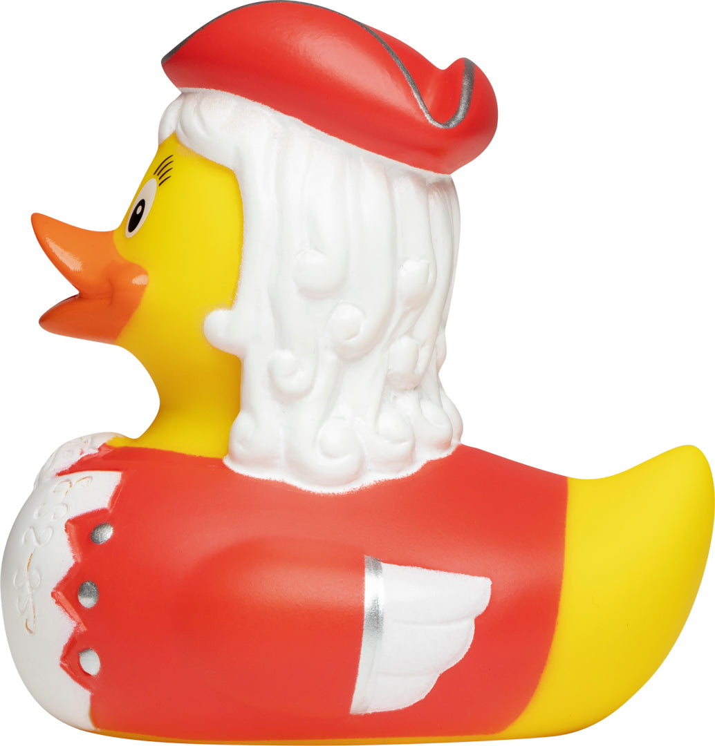 Funkenmariechen Karneval Badeente Quietscheente Rot Schnabels