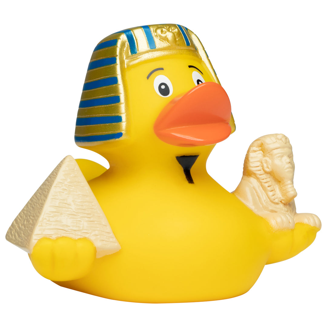 Ägypten Sphinx Pyramide Ente Badeente Quietscheente Schnabels