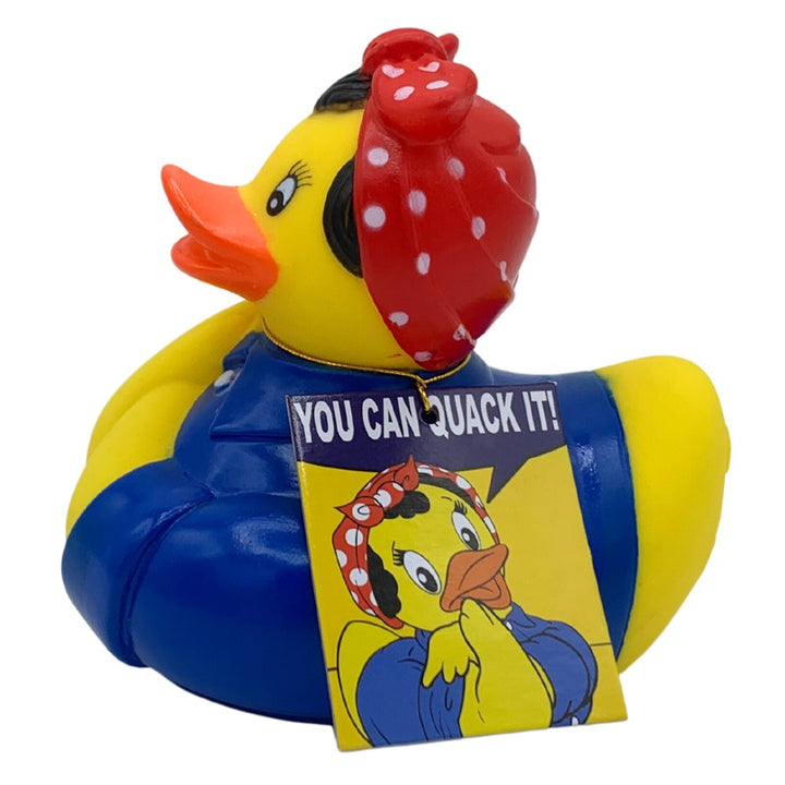 Rosie The Riveter We Can Do It Ente Badeente Quietscheente Yarto