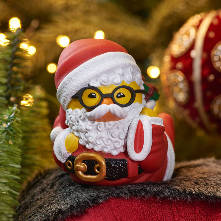 Santa Claus Weihnachtsmann Deko Cosplay Ente Sammlerstück TUBBZ
