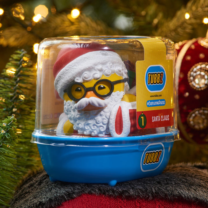 Santa Claus Weihnachtsmann Deko Cosplay Ente Sammlerstück TUBBZ