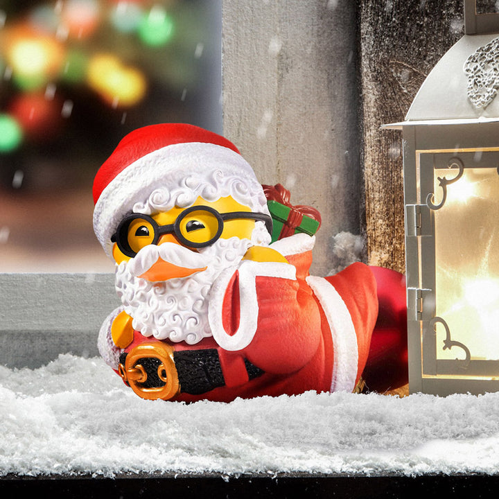 Santa Claus Weihnachtsmann Deko Cosplay Ente Sammlerstück TUBBZ