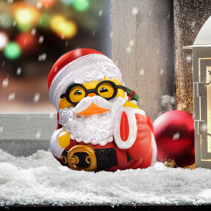 Santa Claus Weihnachtsmann Deko Cosplay Ente Sammlerstück TUBBZ