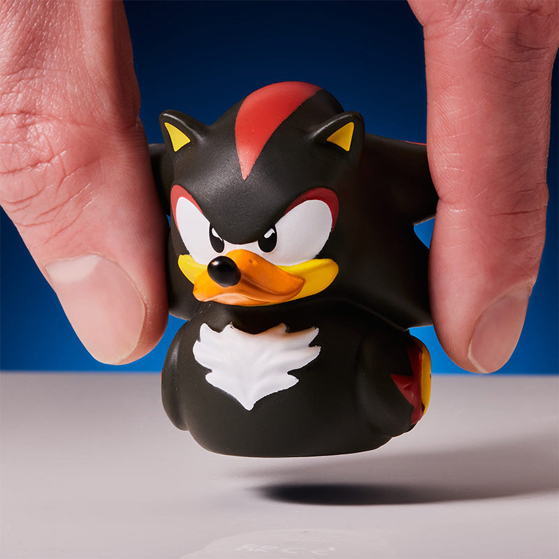 Mini Sonic the Hedgehog Shadow Ente Badeente Sammelfigur TUBBZ