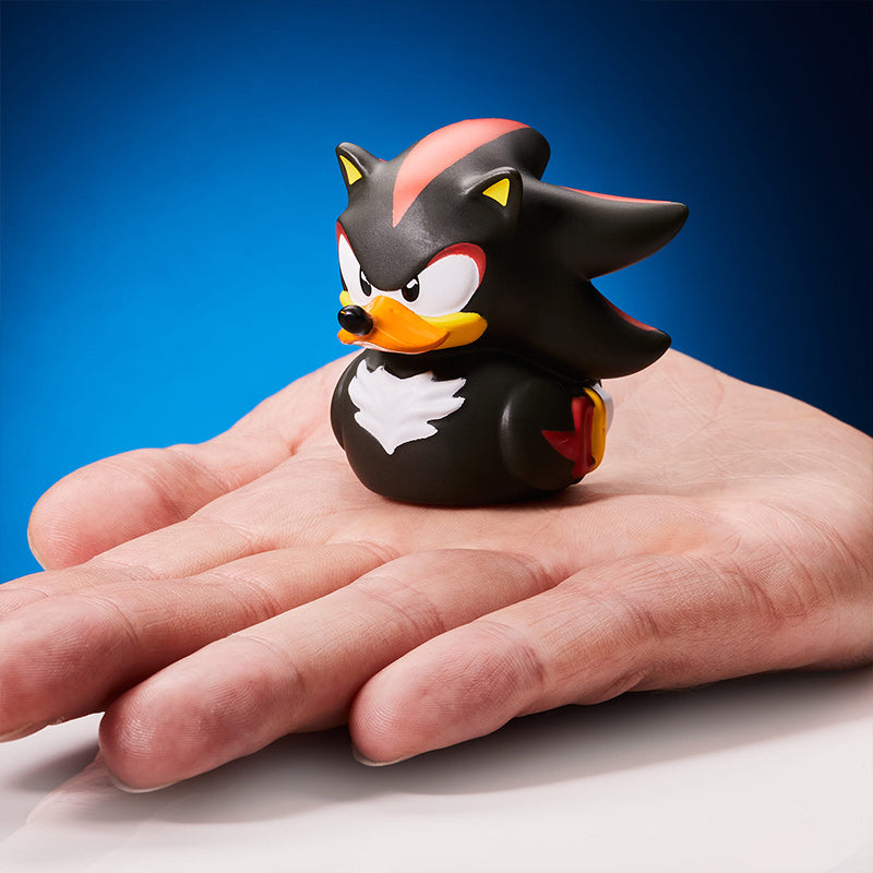Mini Sonic the Hedgehog Shadow Ente Badeente Sammelfigur TUBBZ