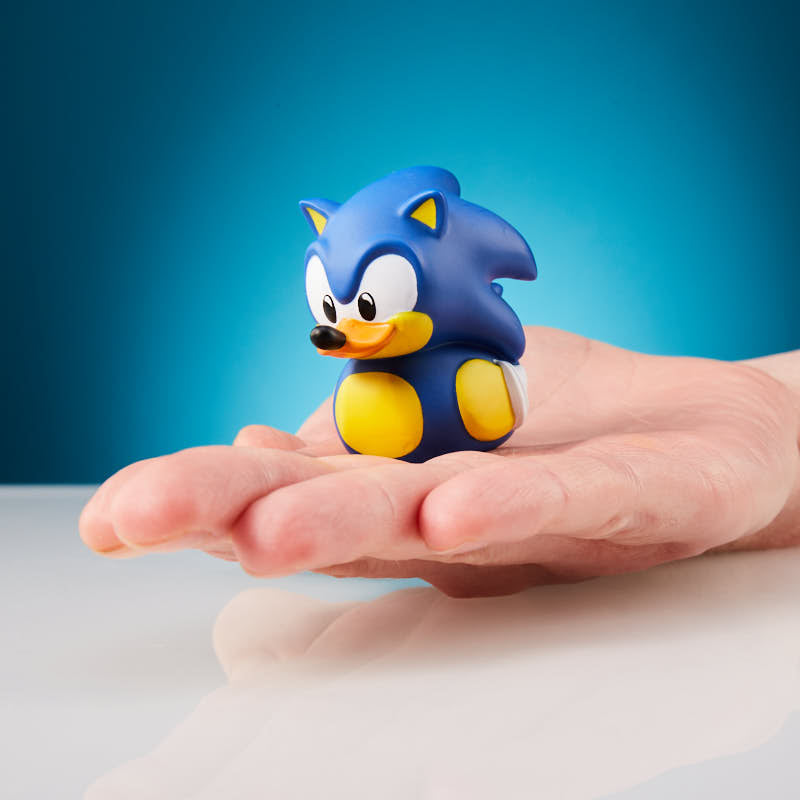 Mini Sonic the Hedgehog Sonic Ente Badeente Sammelfigur TUBBZ
