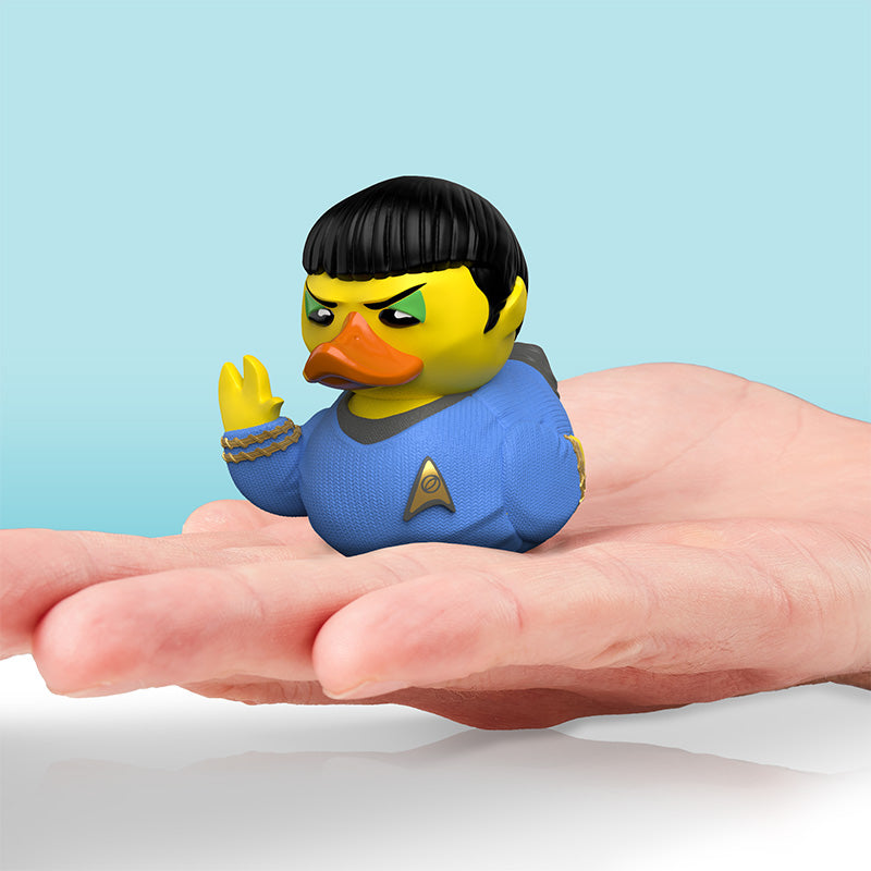 Mini Star Trek Spock Cosplay Ente Badeente Sammelfigur TUBBZ