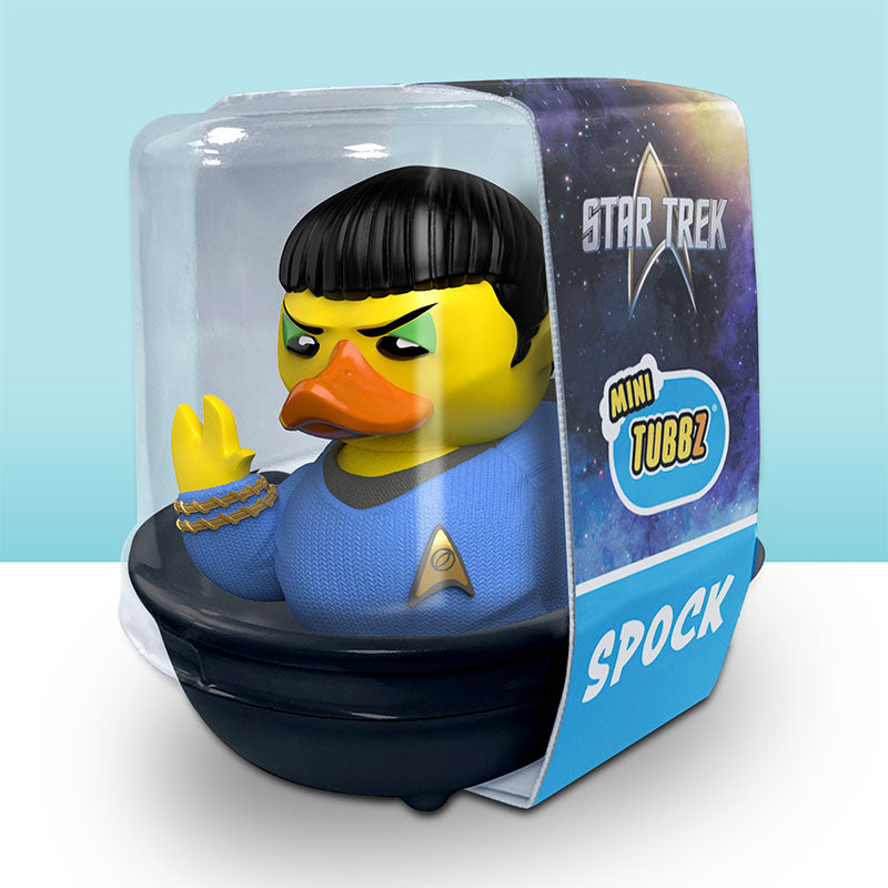 Mini Star Trek Spock Cosplay Ente Badeente Sammelfigur TUBBZ