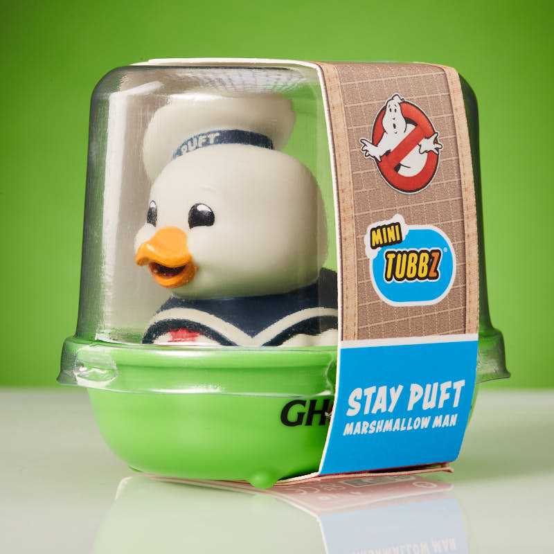 Mini Ghostbusters Stay Puft Marshmallow Man Badeente TUBBZ