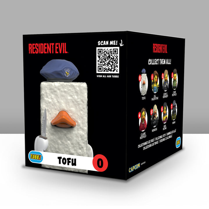 Resident Evil Tofu Ente Badeente Sammelfigur TUBBZ Box