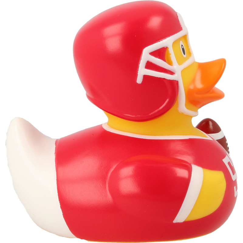 American Football Ente Badeente Quietscheente Lilalu