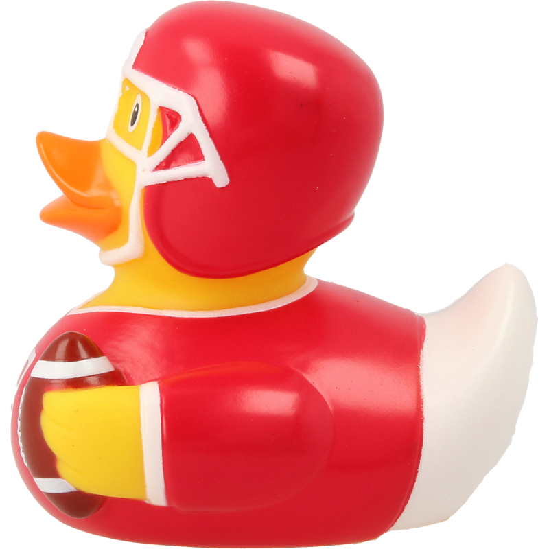 American Football Ente Badeente Quietscheente Lilalu