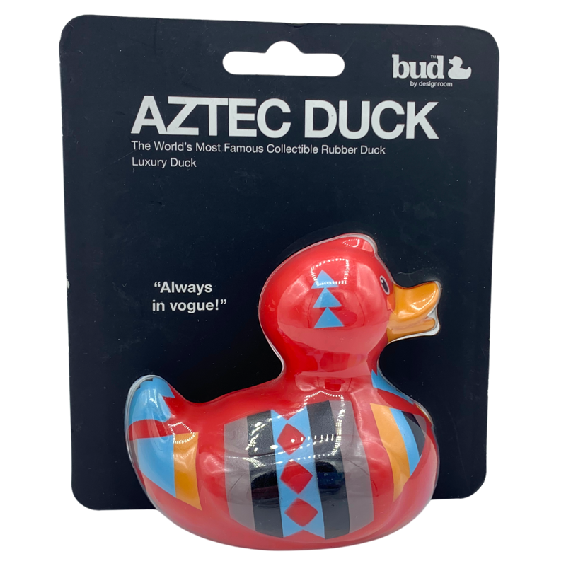 Luxury Aztec BUD Duck Badeente Quietscheente