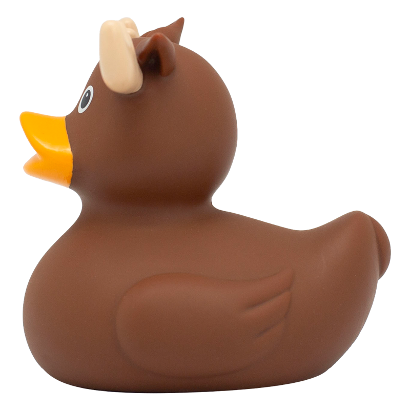 Elch Ente Badeente Quietscheente Gummiente Lilalu