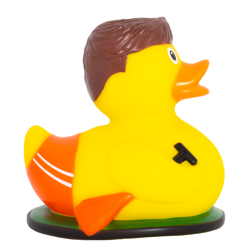 S.B.J. Sportland Riesen-Quietschente – Giant XL 15 Cm – Gelbe Badeente Aus PVC – Phthalatfrei & EN71-geprüft – Klassischer Badespaß Für Groß & Klein