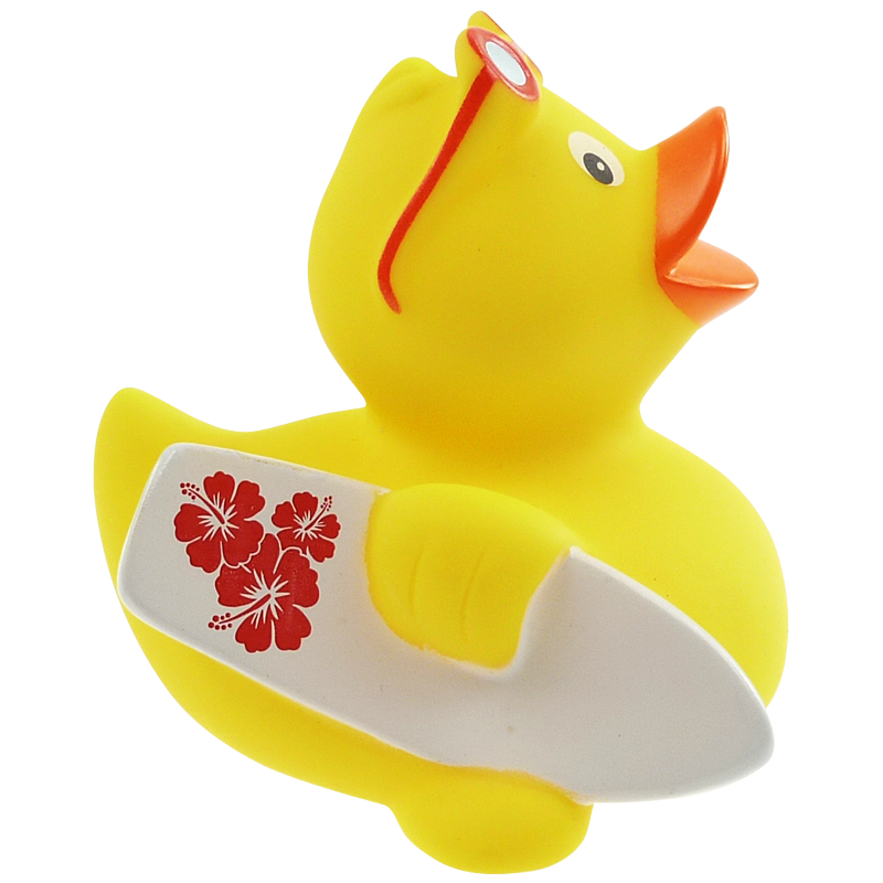 Surfen Aloha Ente Badeente Quietscheente Factotum
