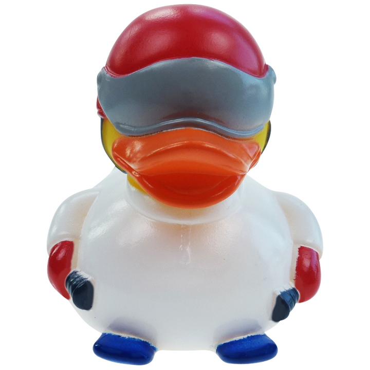 Ski Fahren Ente Badeente Quietscheente Factotum