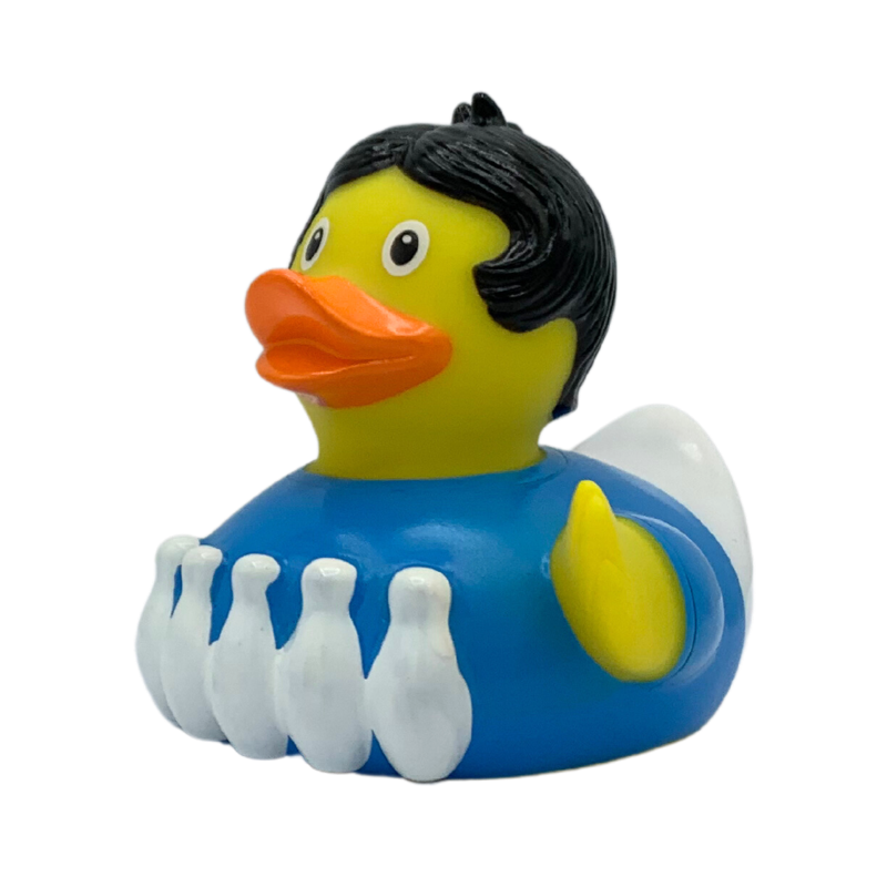 Bowling Ente Badeente Quietscheente Lilalu