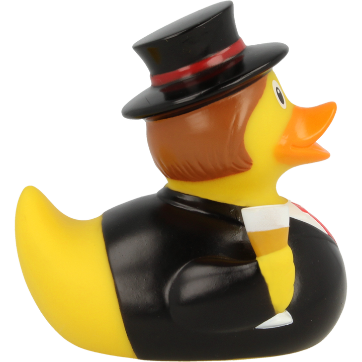 Bräutigam Ente Badeente Quietscheente Gummiente Lilalu