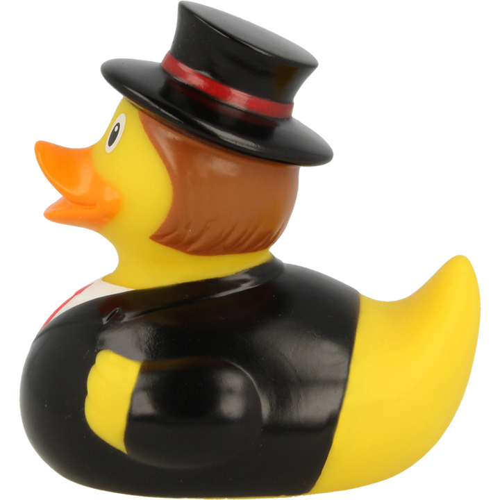 Bräutigam Ente Badeente Quietscheente Gummiente Lilalu