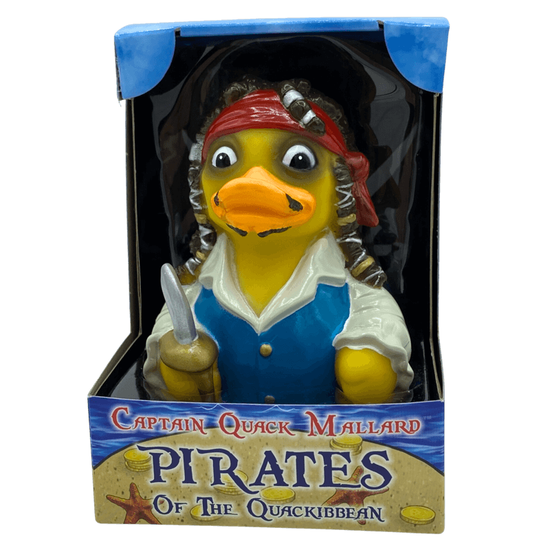 Captian Quack Pirate of the Quackibbean Badeente CelebriDucks