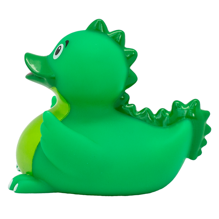 Dino Drache Ente Badeente Quietscheente Gummiente Lilalu